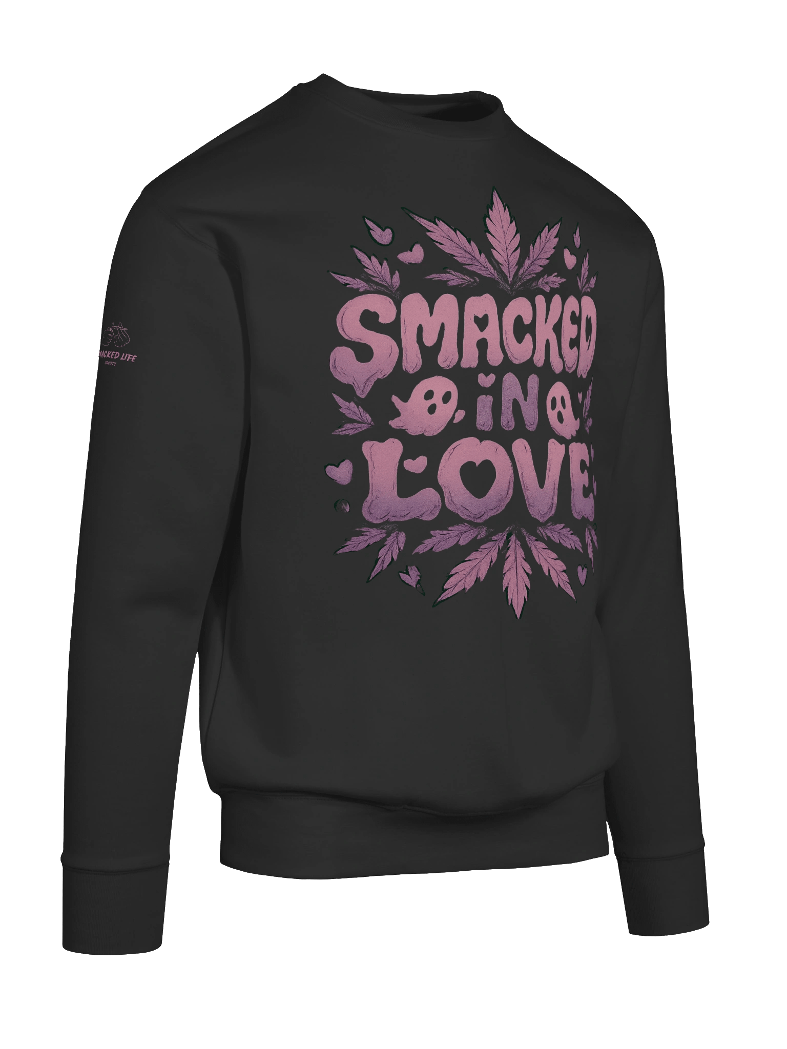 Smacked on Boo – Haunted Love Unisex Sweatshirt product image (10)
