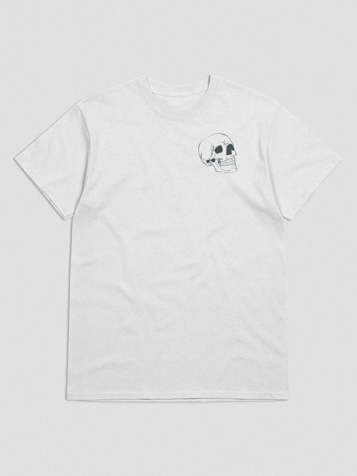 3D Simple Skull T-Shirt product image (1)