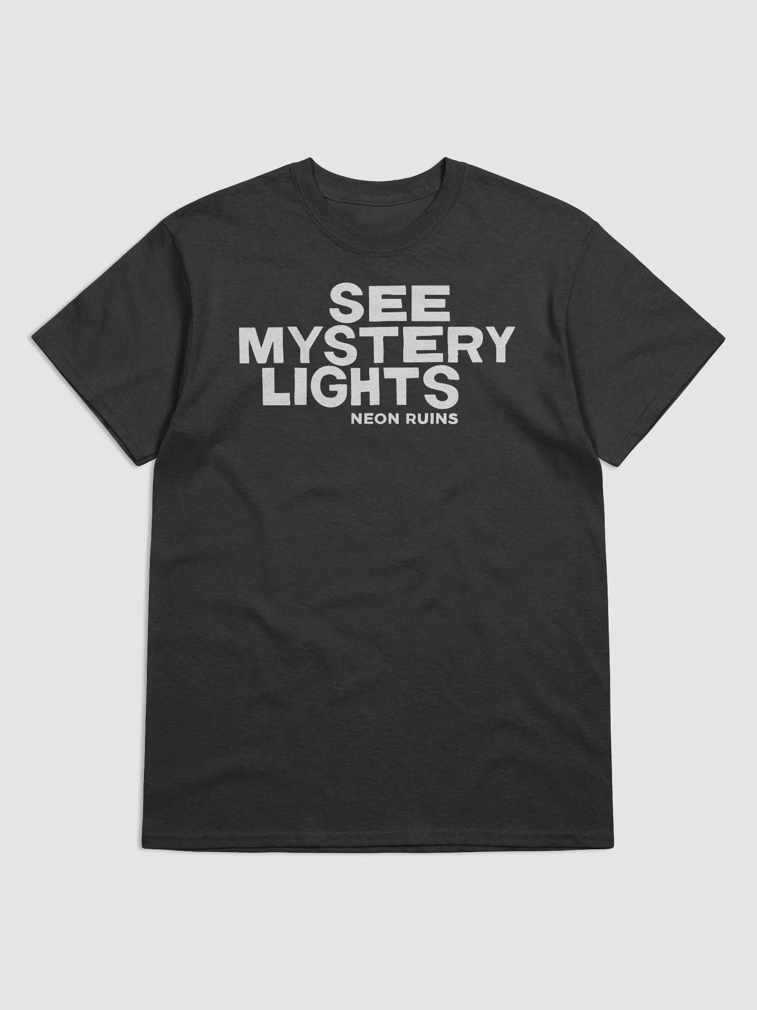 Mystery Lights T-Shirt (W&B) product image (1)