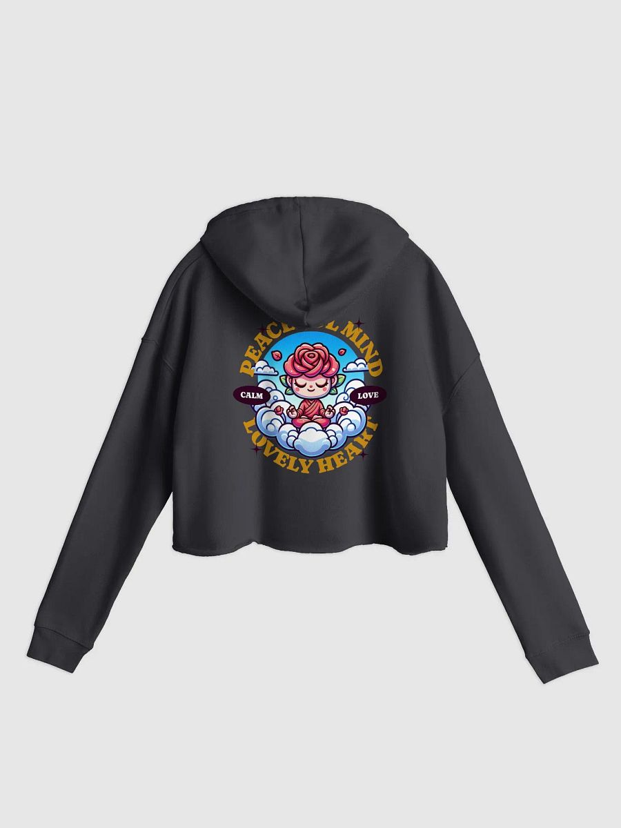 Rose Meditation Cropped Hoodie product image (23)