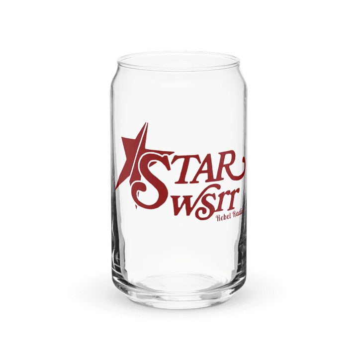WSRR "The Star": Can-Shaped Glass product image (1)