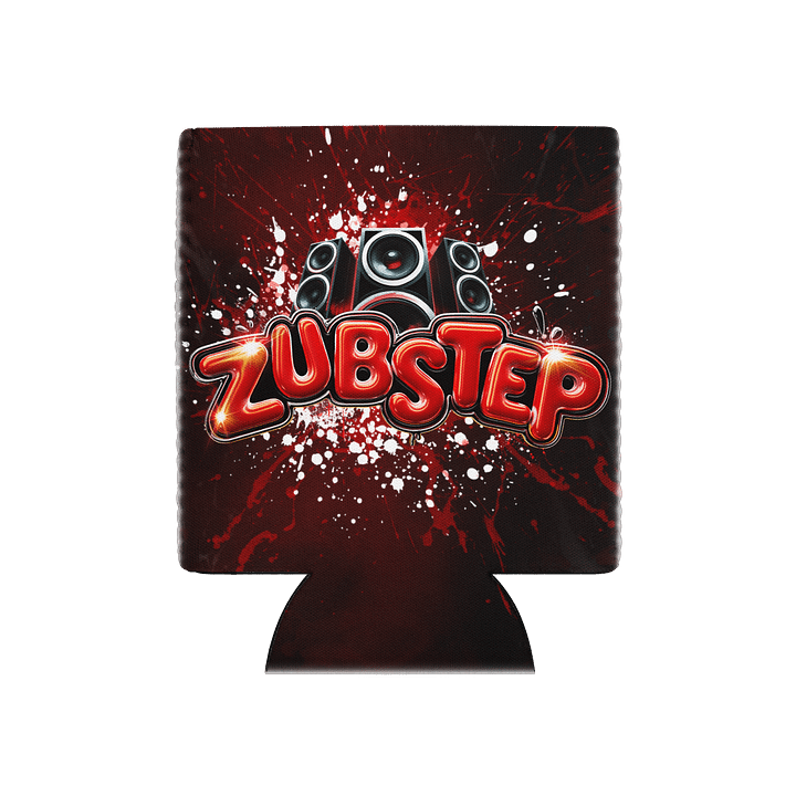 Zubstep Splatter Regular Can Koozie product image (1)