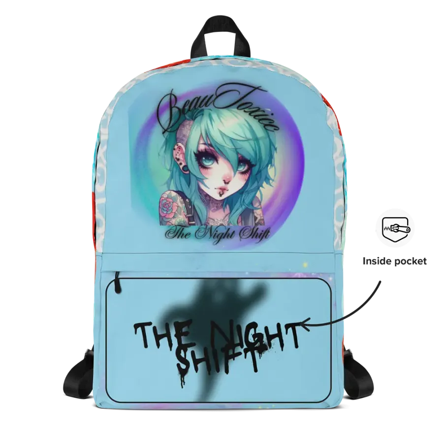 Blue BBG Backpack product image (4)