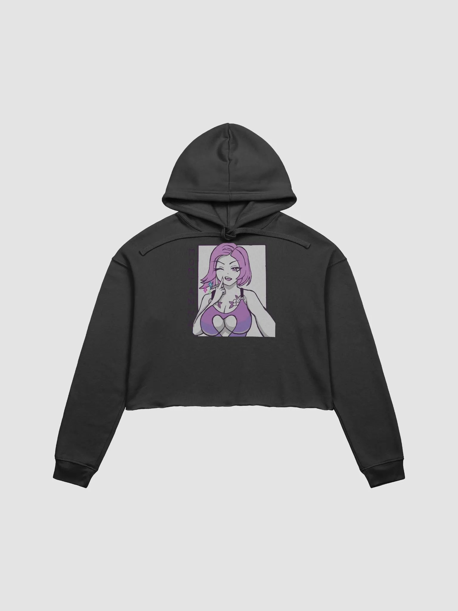 ♡MomtannaXManga cropped hoodie♡ product image (1)