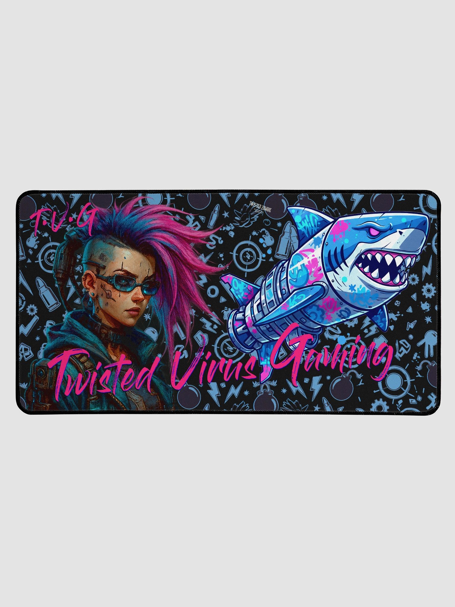 Twisted Virus Gaming - Jinx Style Deskmat product image (2)