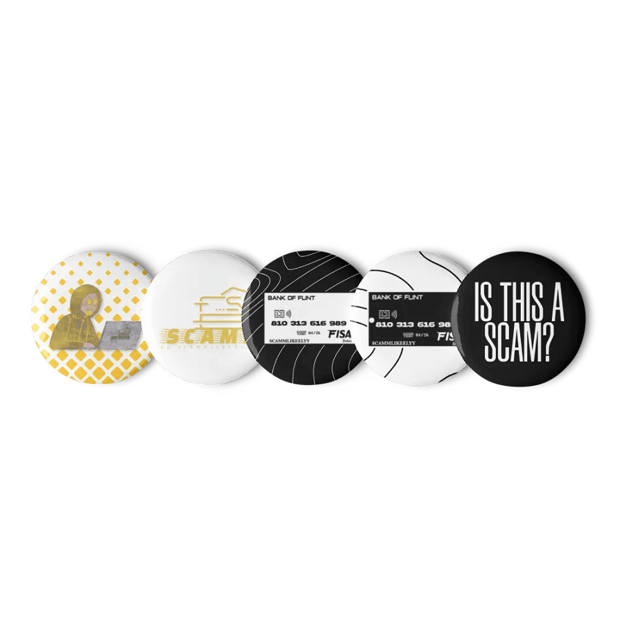 SCAMS BRAND BUTTONS product image (4)