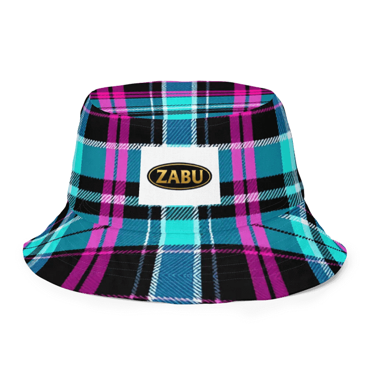 Plaid Fusion Reversible Bucket Hat product image (2)