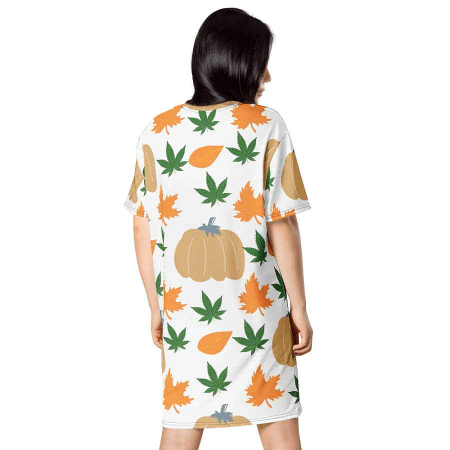 Autumn Harvest All-Over T-Shirt Dress product image (3)