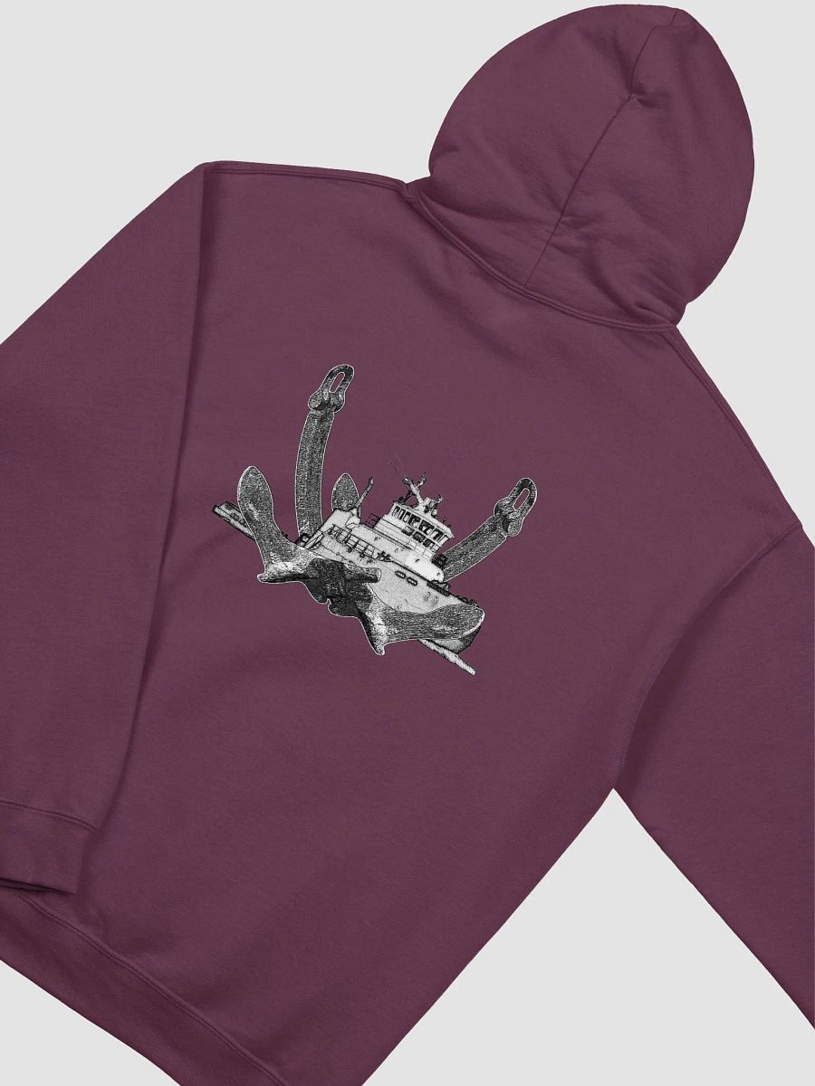 Twin Anchor Titan tug Hoodie product image (4)
