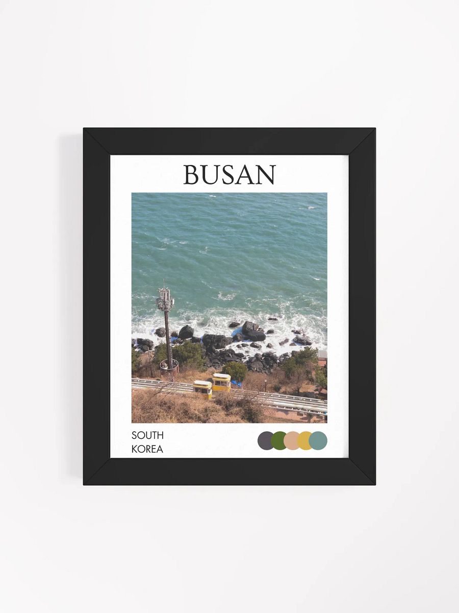 Skycars of Busan - Framed product image (4)