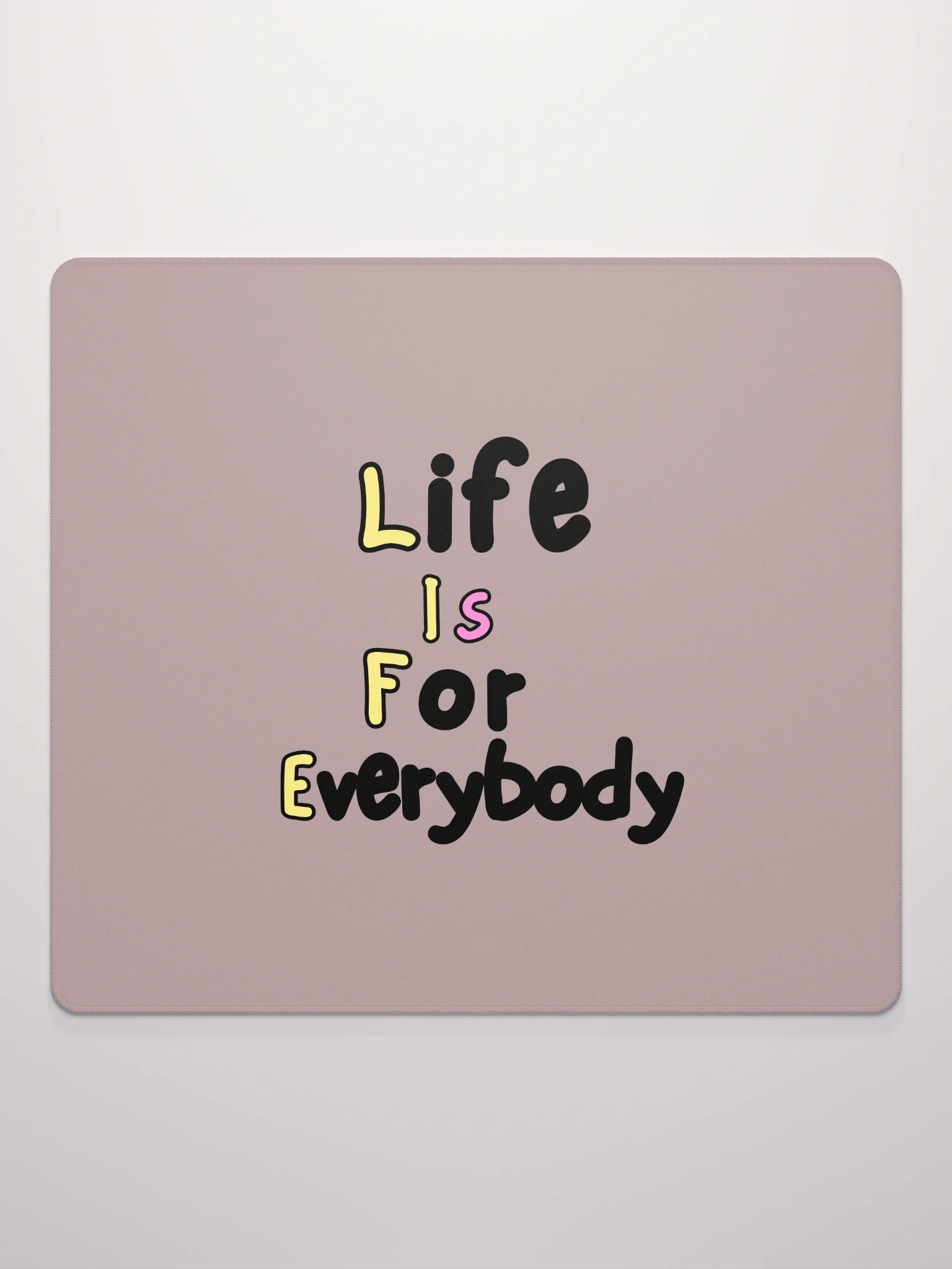 Colorful Life Gaming Mouse Pad product image (4)