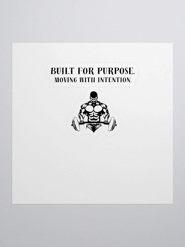 Built For Purpose - Sticker product image (1)