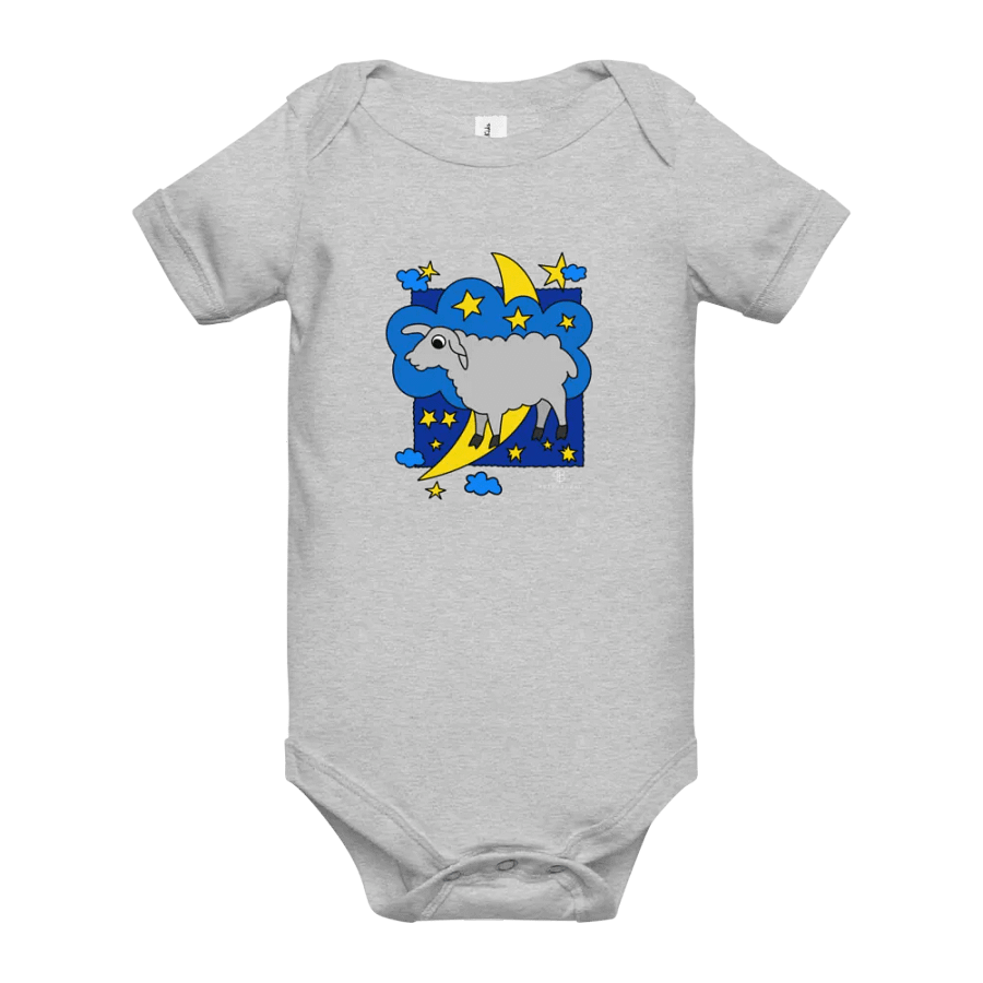 Sleepy Sheep - Baby Onesie product image (10)