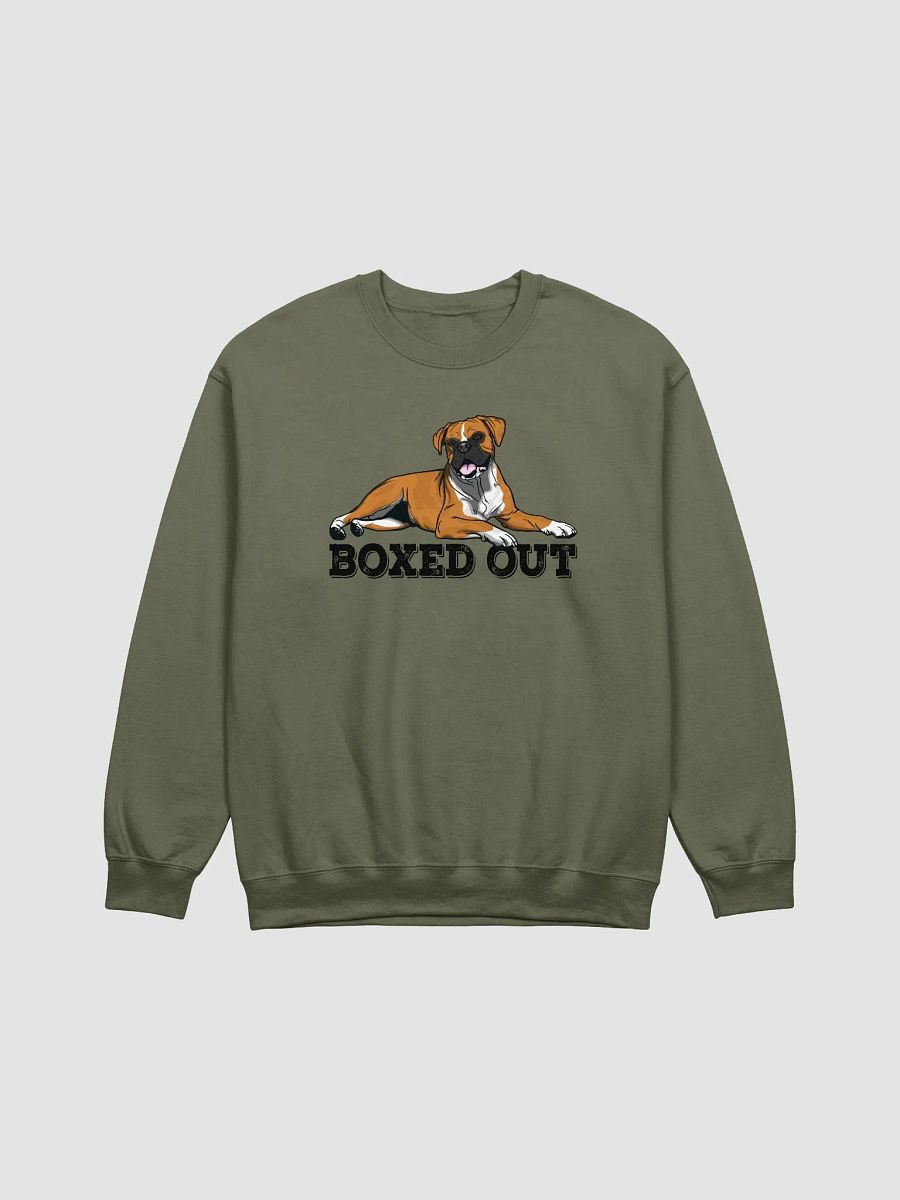 Boxed Out Sweatshirt of a Boxer Dog | Funny Shirt for Boxer Paw-rents product image (15)