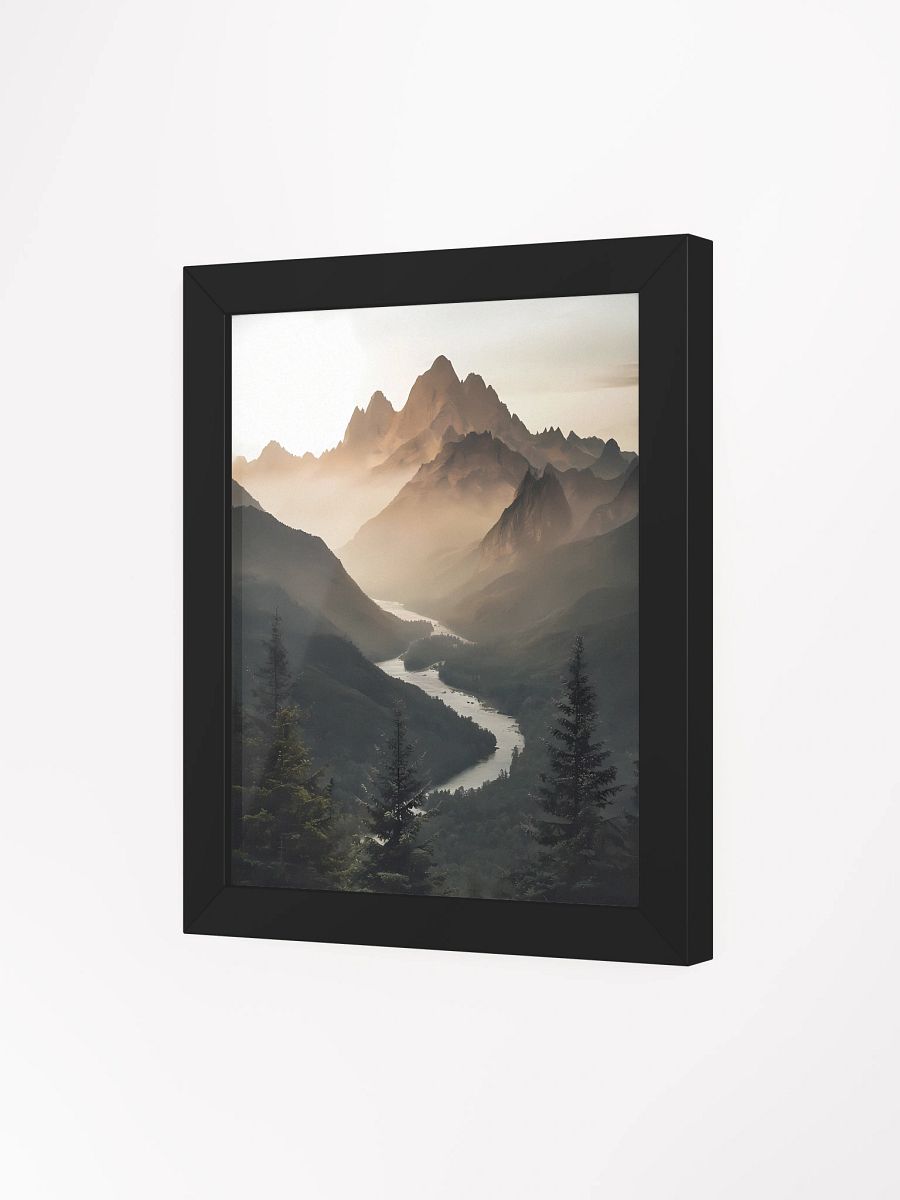 Mystical Valley Sunset Framed Poster product image (4)