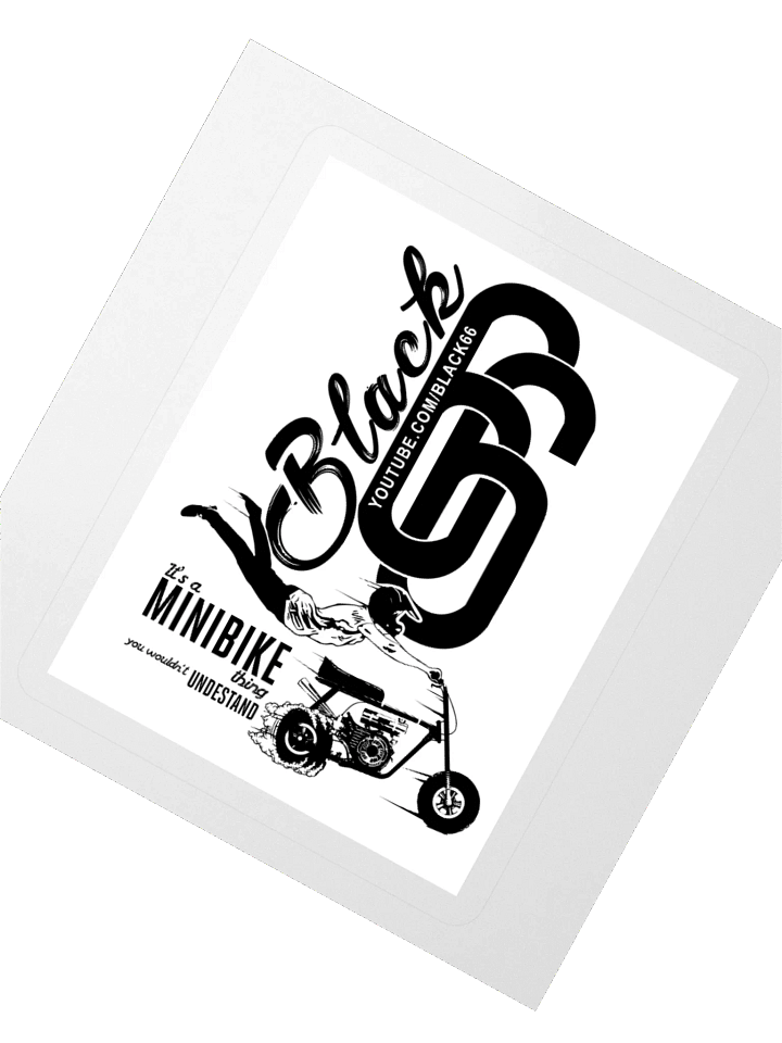 It's a Mini Bike Thing Sticker product image (2)