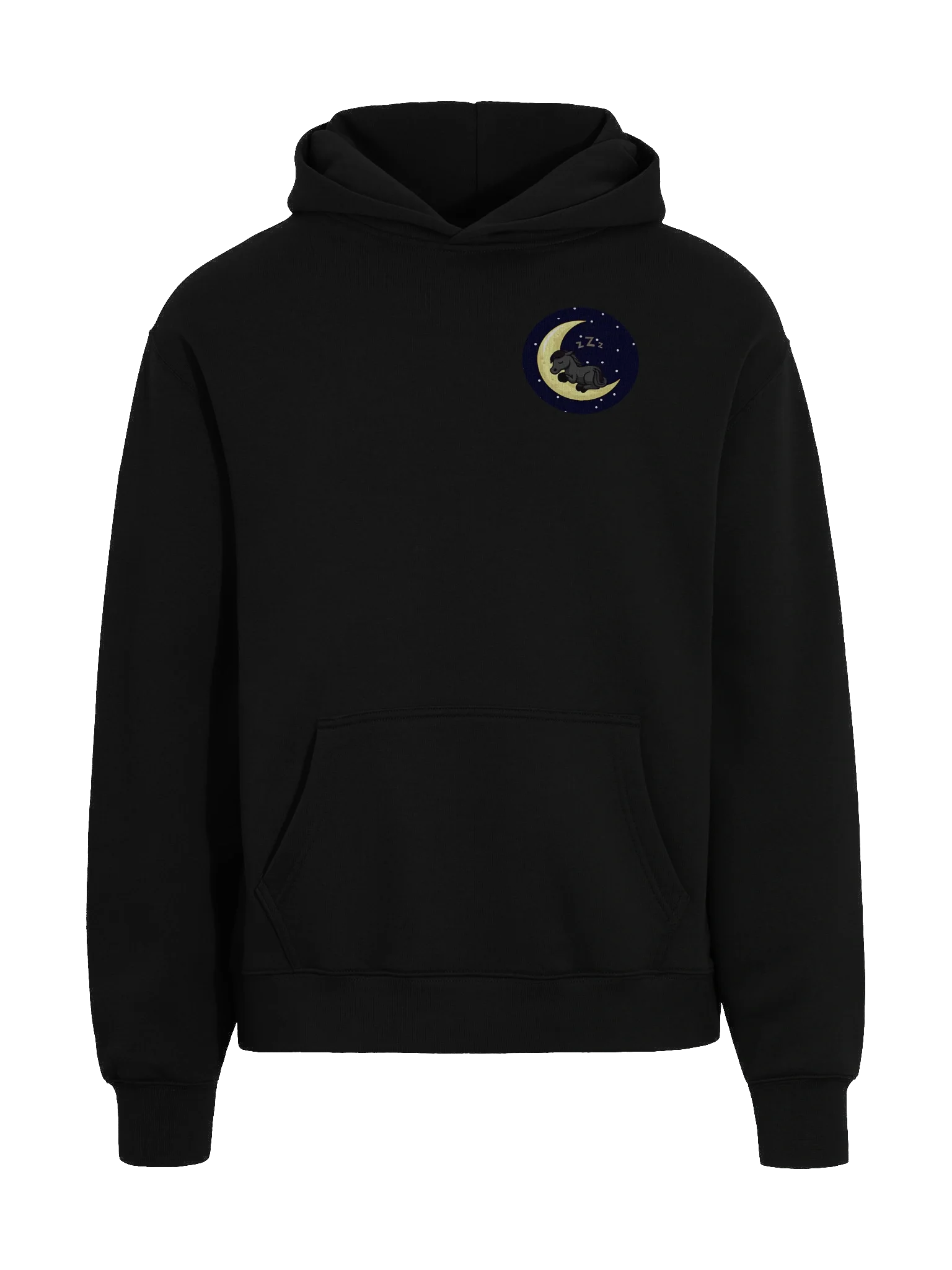Sleepy Moon Unisex Premium Oversized Hoodie product image (3)