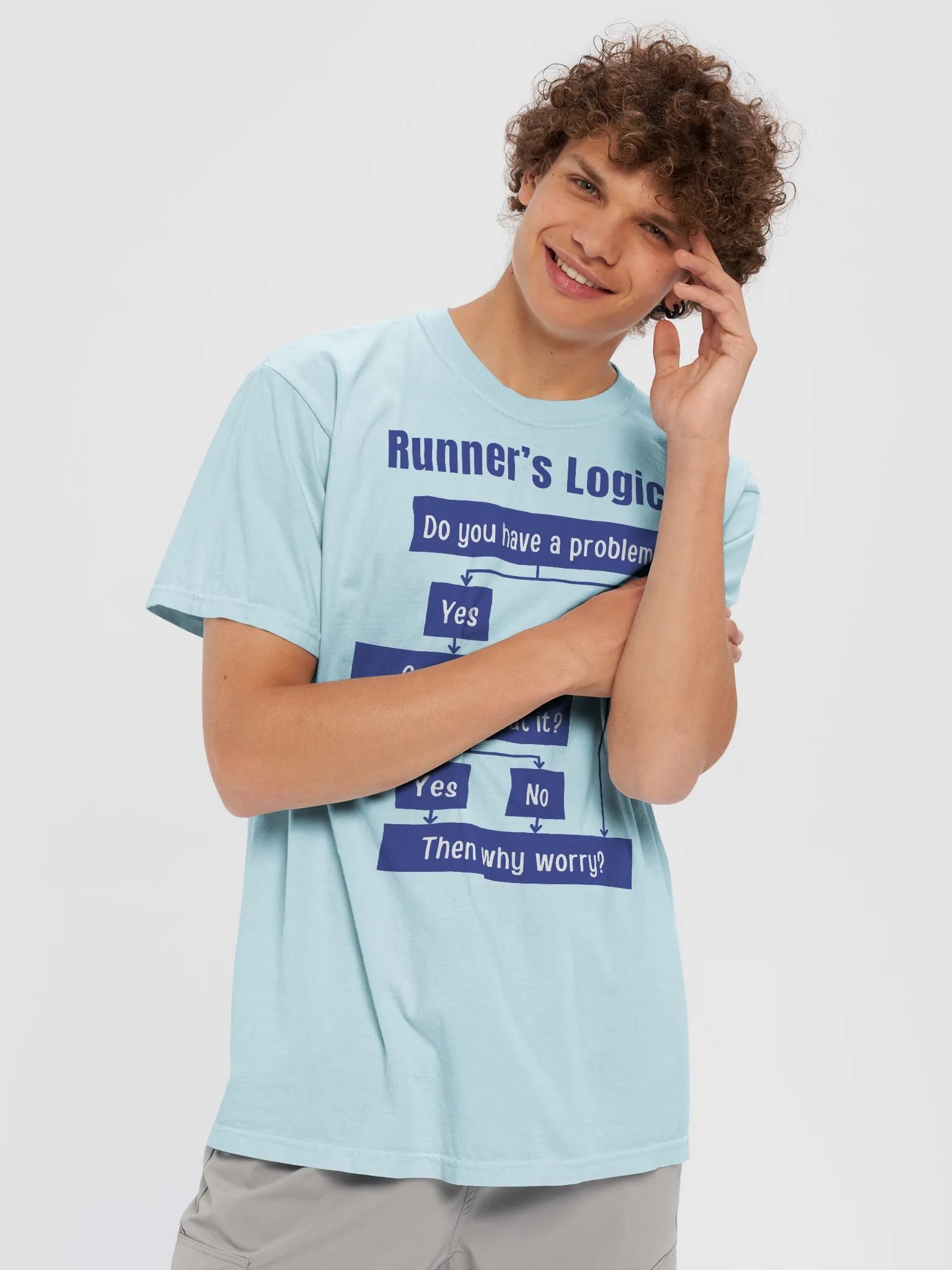 Runner's Logic Flowchart Tee product image (3)