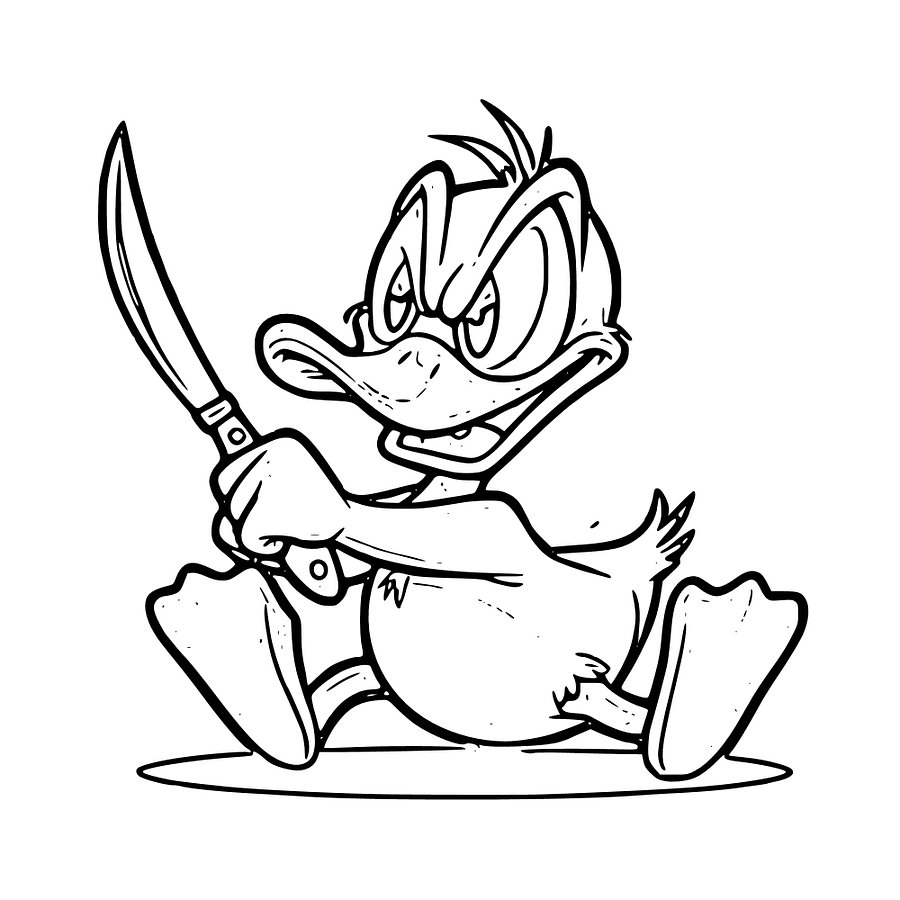 Killer Duckies Coloring Book product image (4)