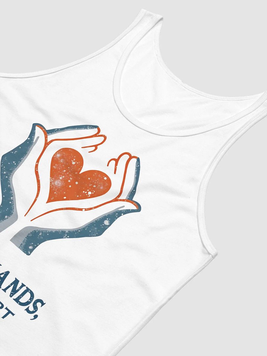 Flaming Heart , Dad's heart, Healing Hands Tank product image (22)