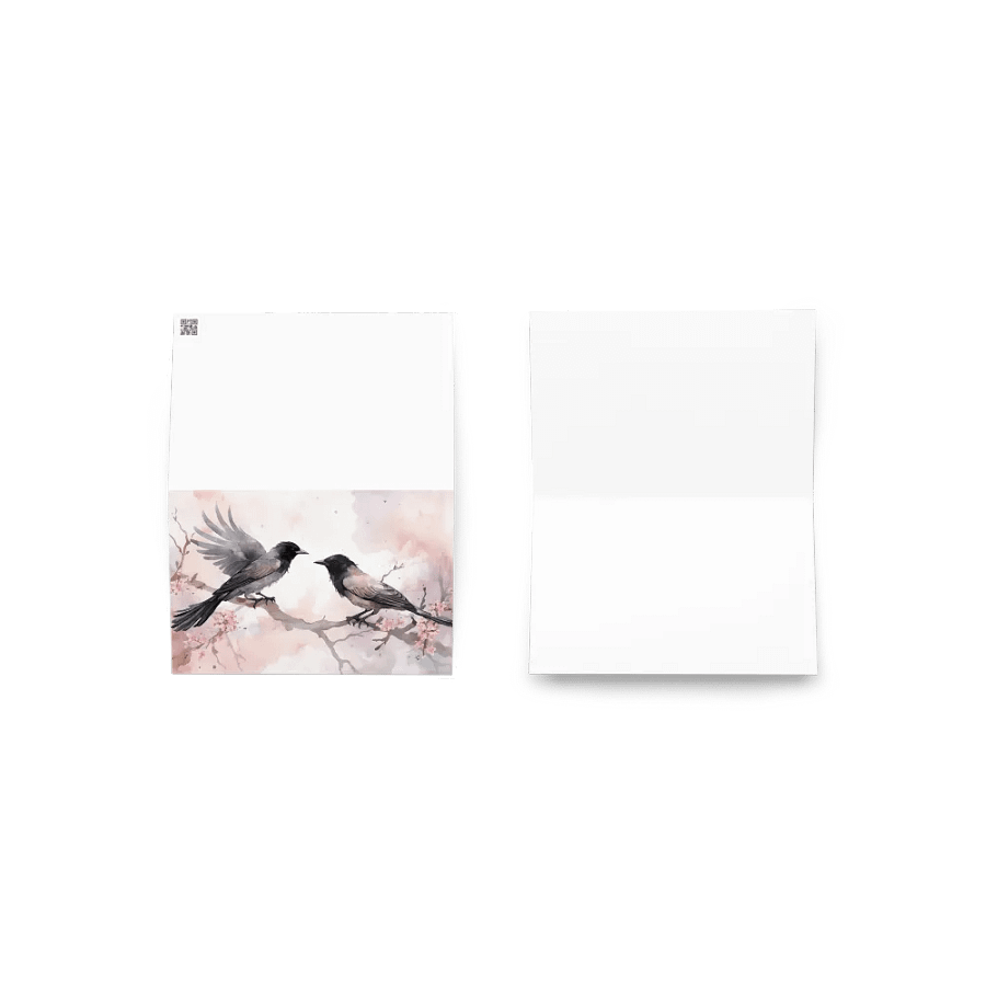 All-Occasion Greeting Card: Loving Crows product image (3)