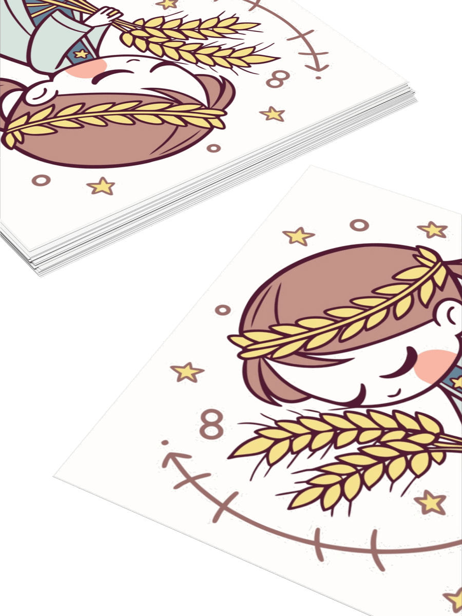 Virgo Zodiac Kiss Cut Stickers product image (13)