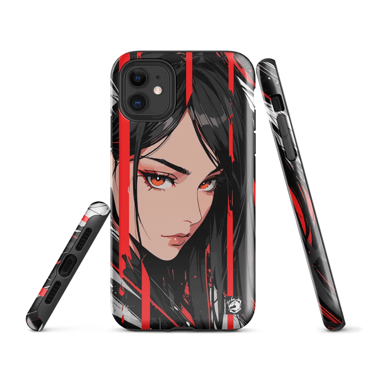 Anime Woman Warrior iPhone® Tough Case product image (1)