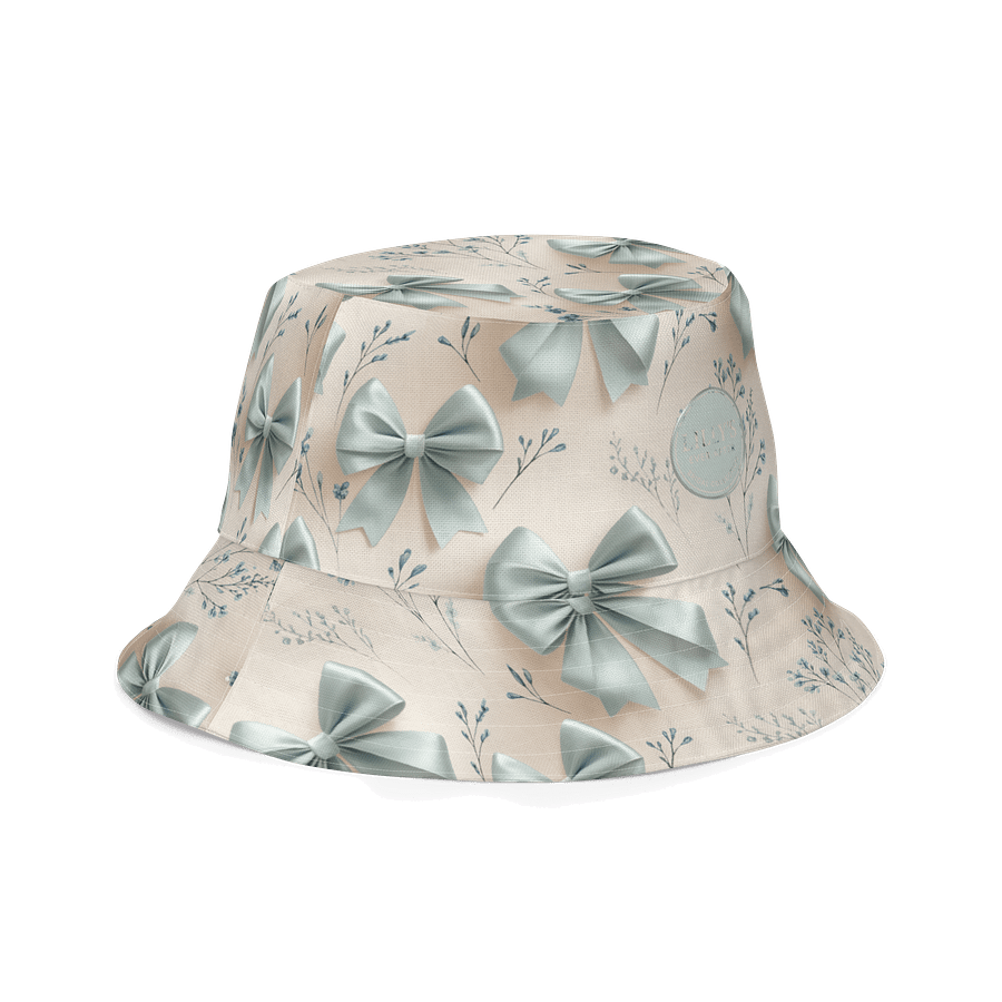 Reversible Bucket Hat – Something Blue Bows product image (3)