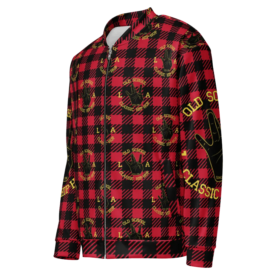 Old Shool HipHop Classic Bomber Jacket product image (3)