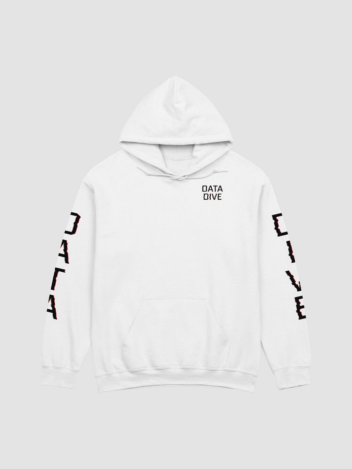 Black Print Data Dive Hoodie (Color Set 1, ships from US) product image (1)