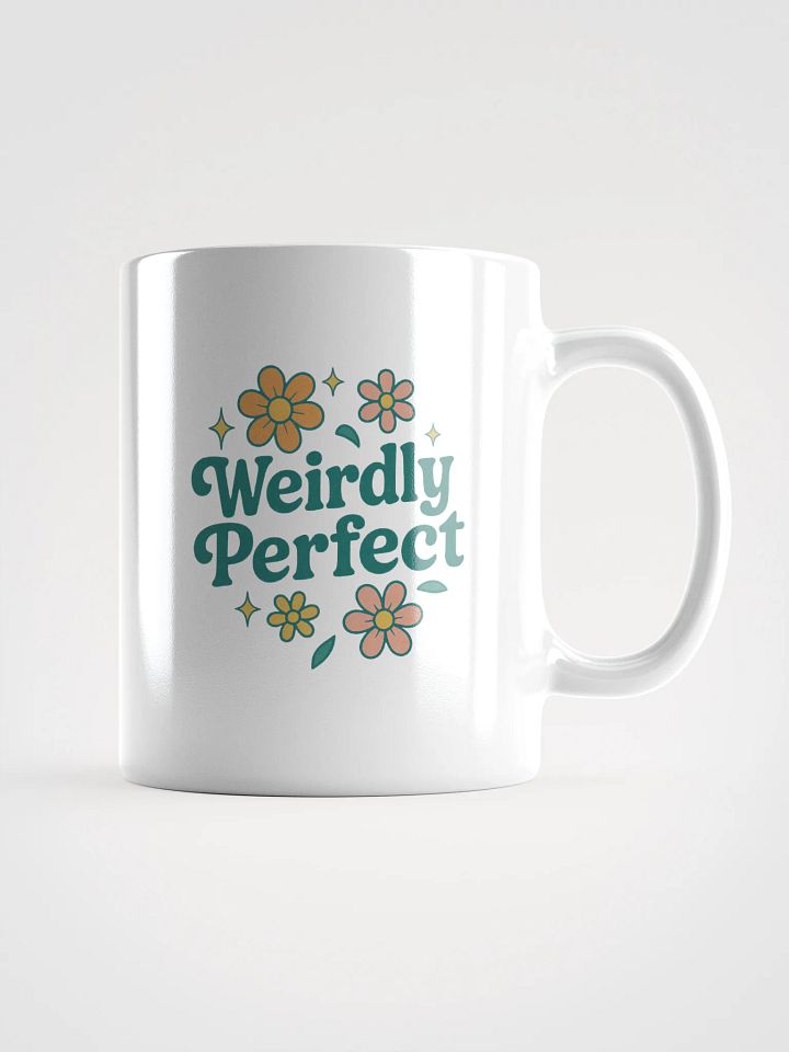 Weirdly Perfect White Glossy Mug product image (2)