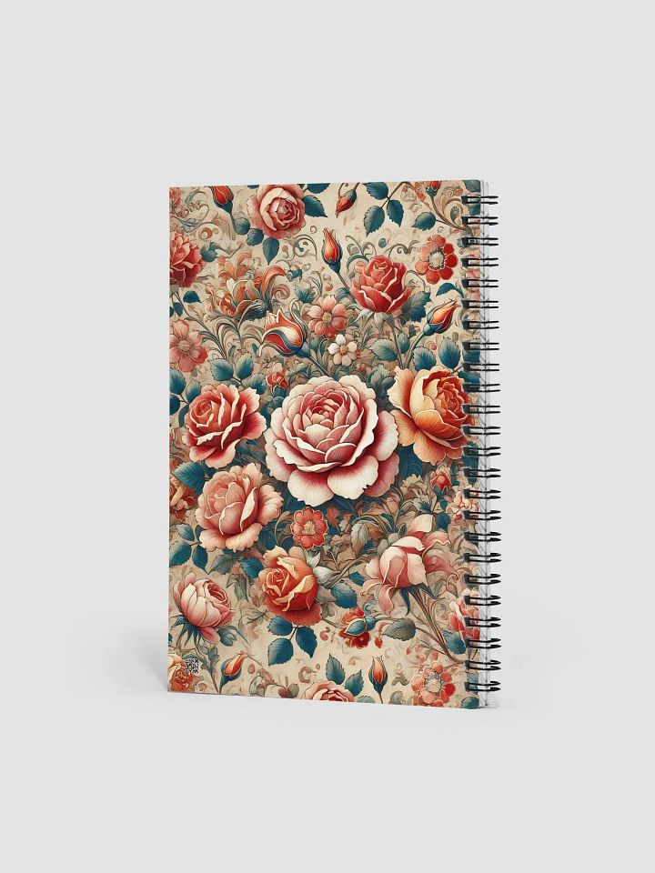Royal Floral Spiral Notebook product image (2)