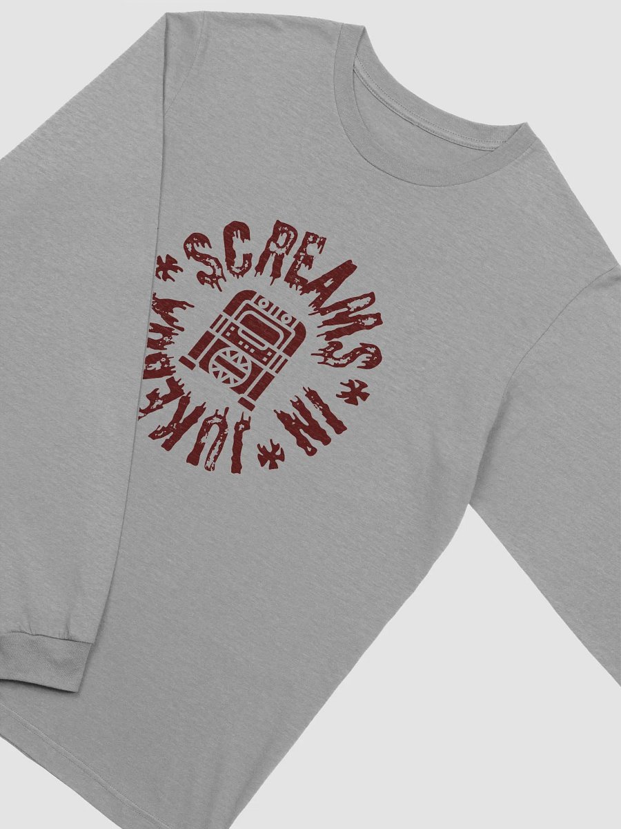 *Screams In Jukebox* Long Sleeve Tee, Red Logo product image (22)