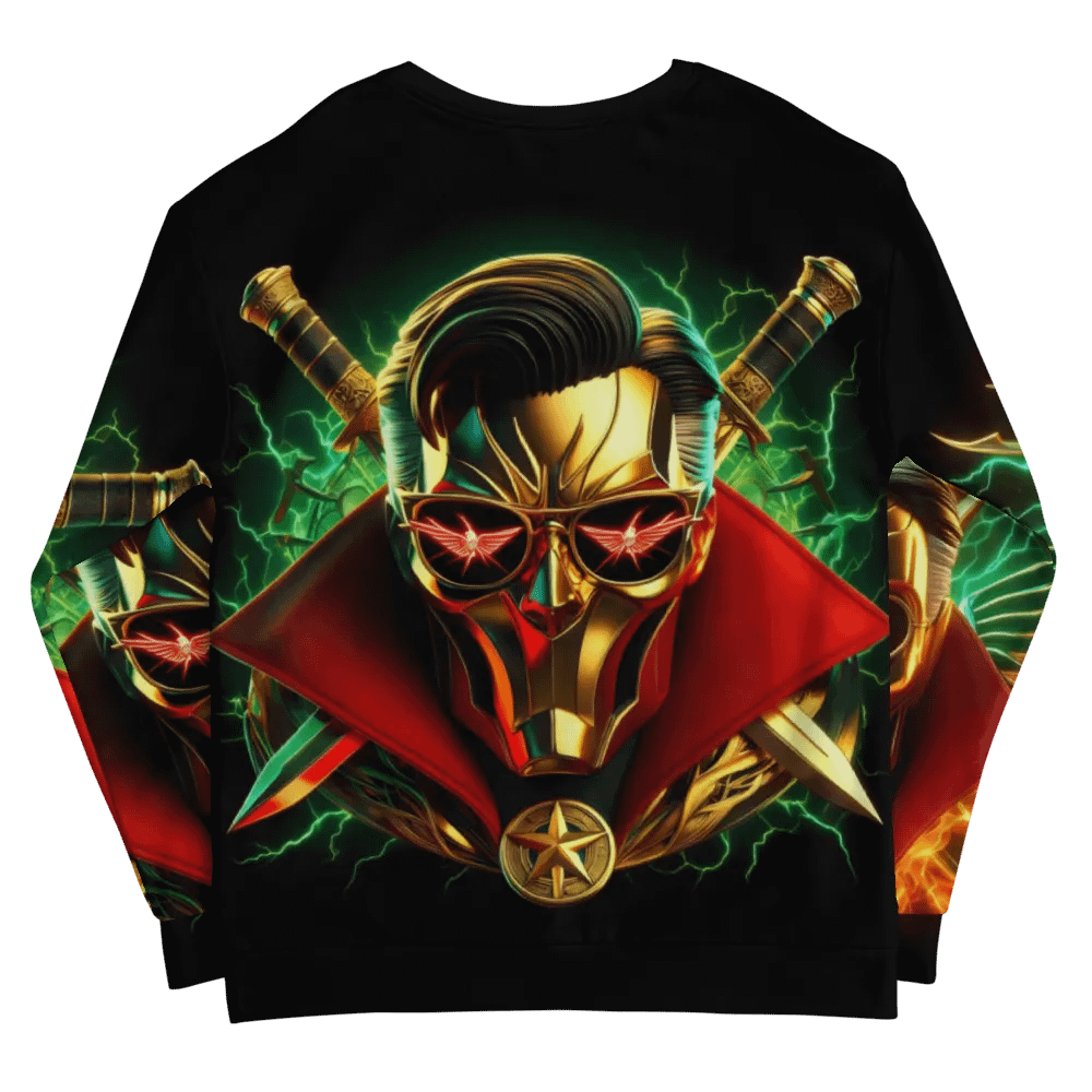 Silver Robot-Skull Face - Unisex Sweatshirt #39 product image (12)