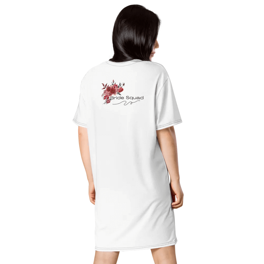 Bridal Squad T-Shirt 008 Rose Logo Dress product image (4)