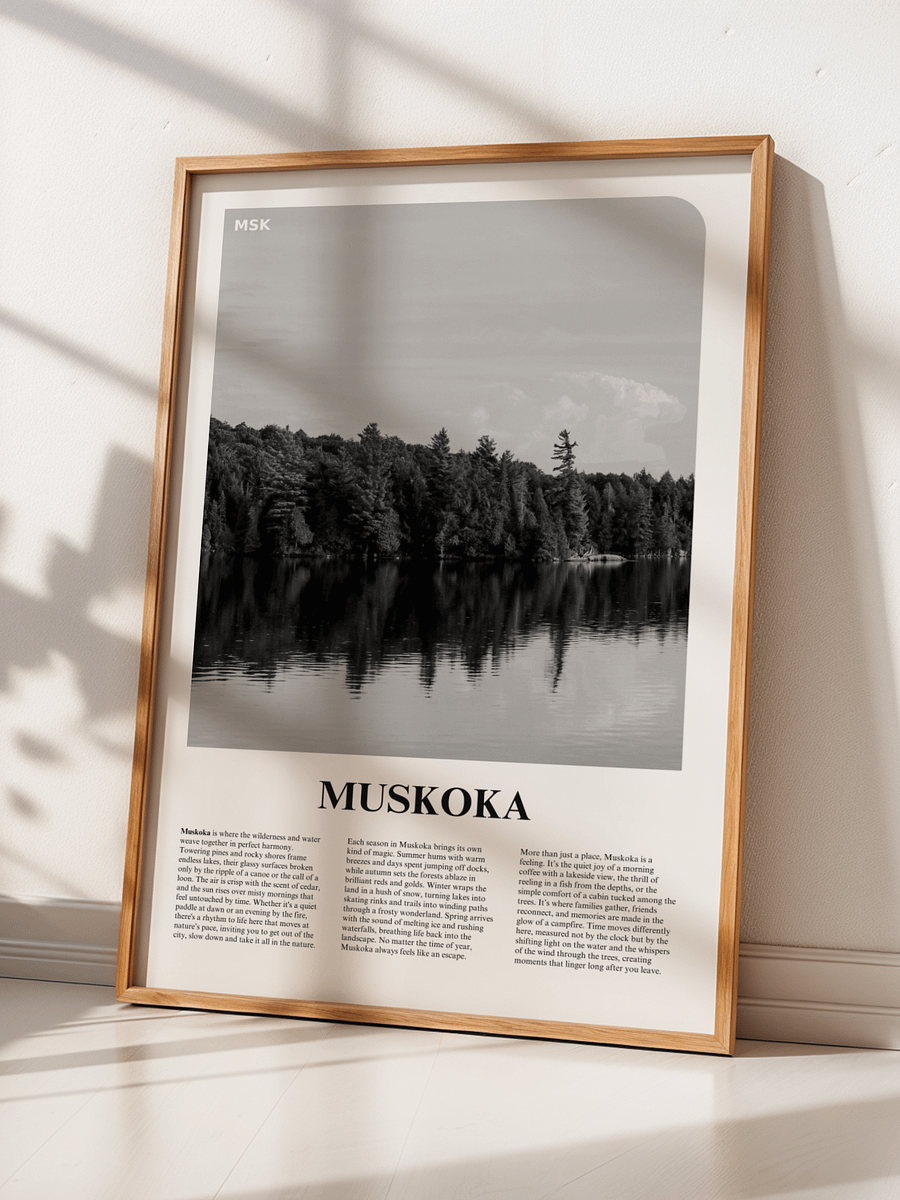 Muskoka 01 Newspaper Poster product image (2)