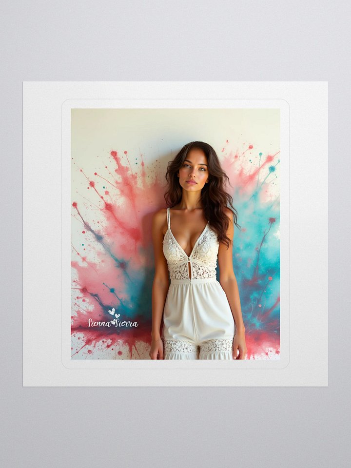 Boho Art Splash Sticker – Wanderlust Colour Pop product image (1)