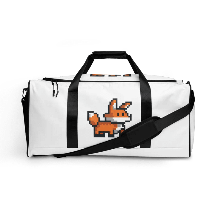 Pixel Fox All-Over Duffle Bag product image (1)