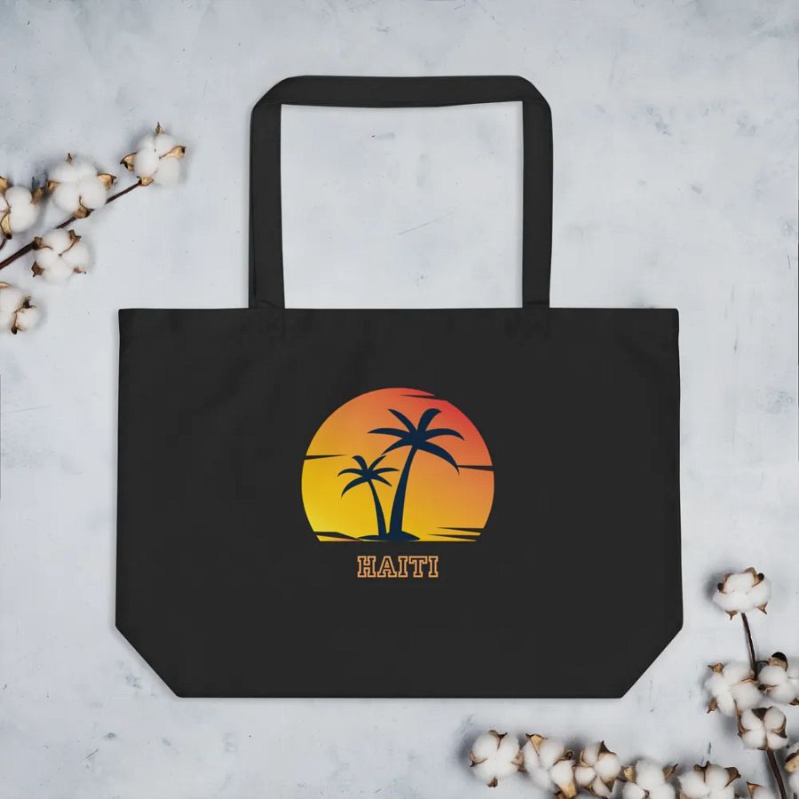 Sunset Palms Eco Tote product image (3)