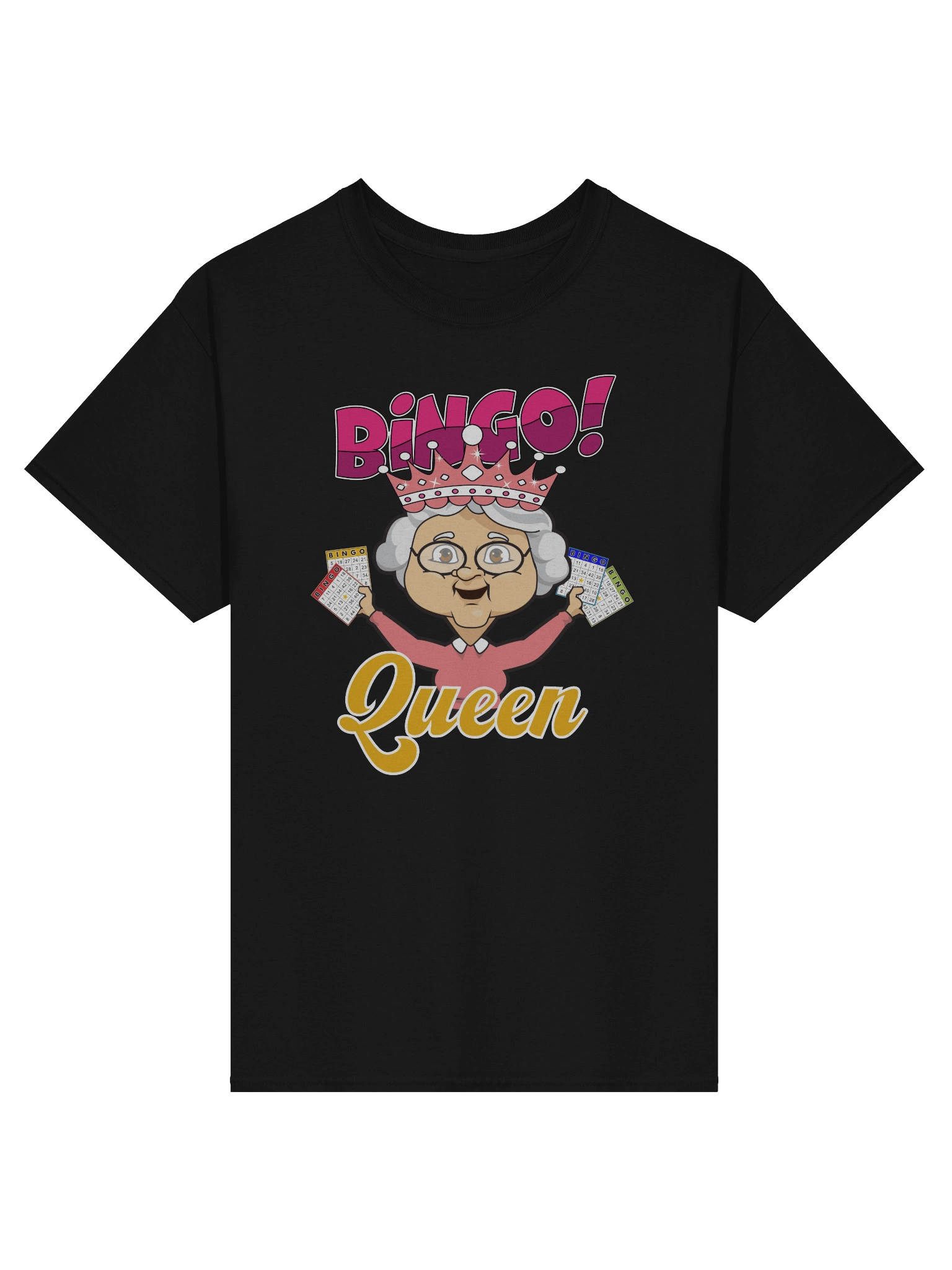 Gamblin Granny Bingo Queen T-Shirt YT product image (7)