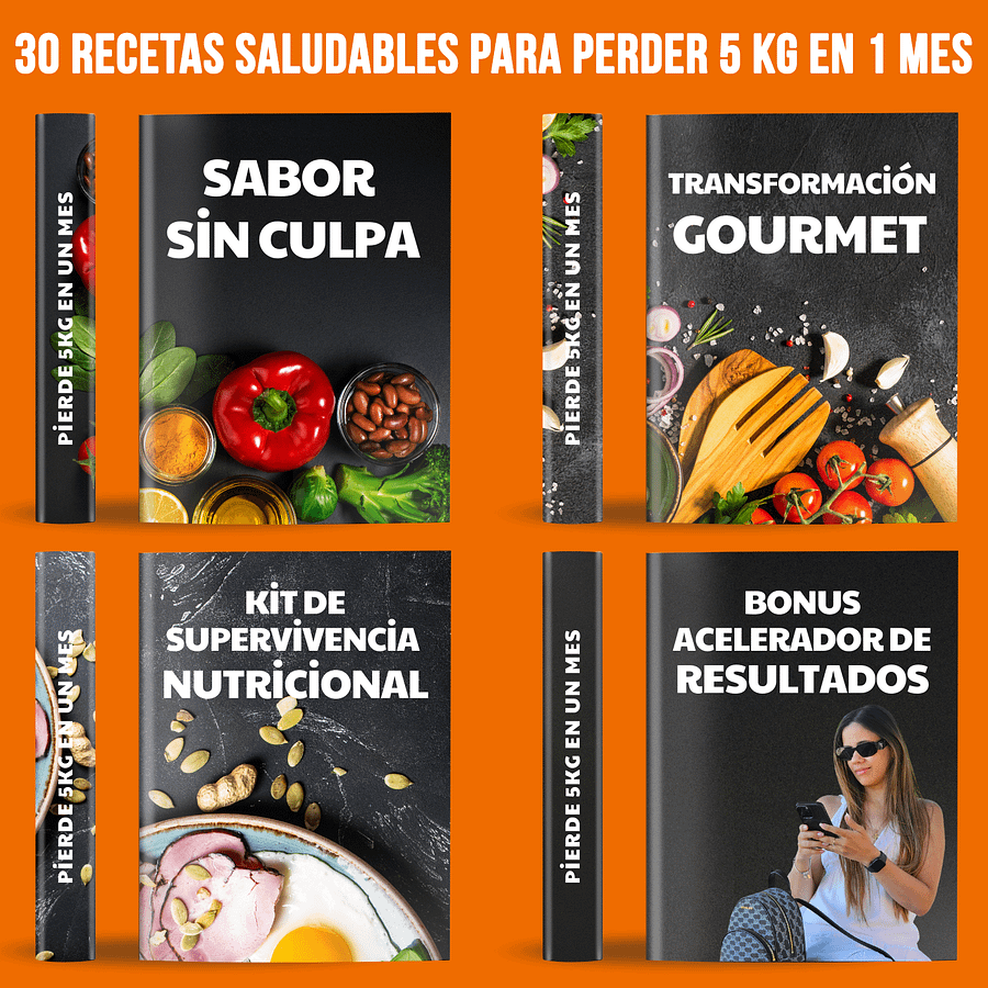 30 Recetas Saludables para Perder 5 kg en 1 Mes product image (1)