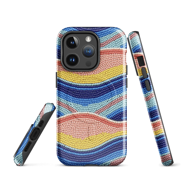 Colorful Wave MagSafe® iPhone® Case product image (3)
