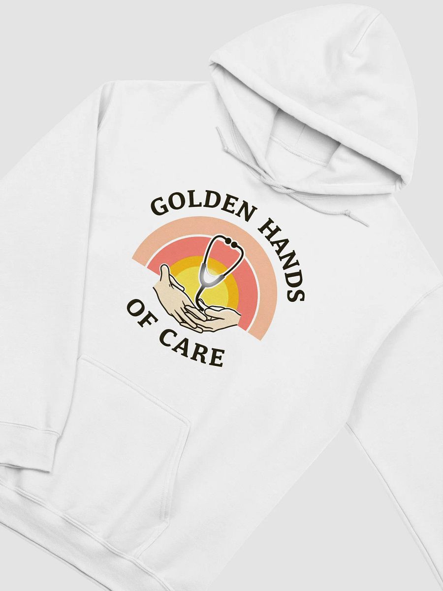 Golden Hands of Care Stethoscope Hoodie product image (20)