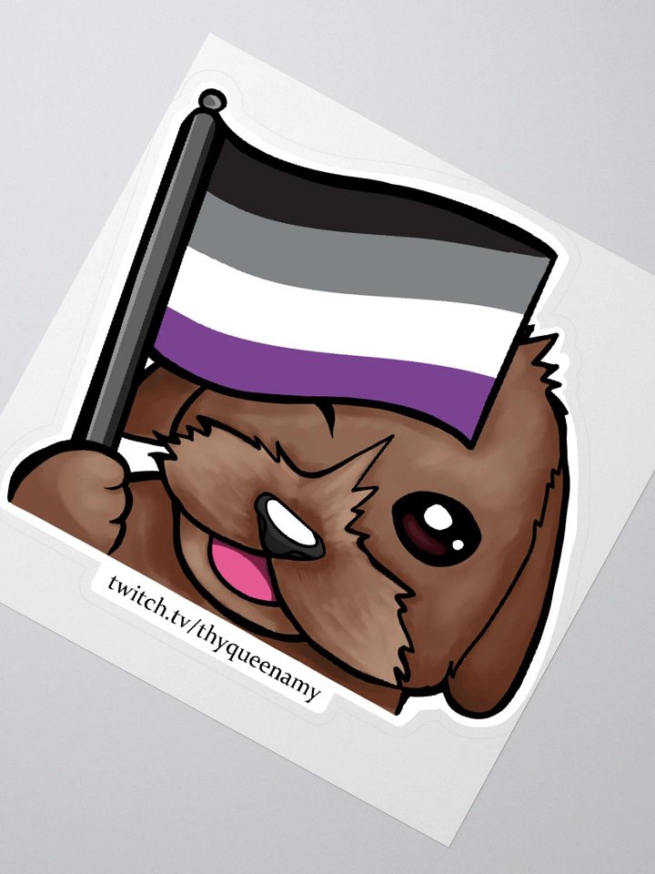 Asexual Pride Pablo Sticker product image (6)