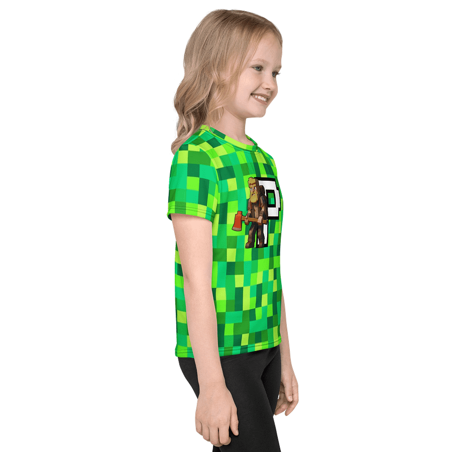 Patient PixelZ Kids T-Shirt (Pixel Green) product image (4)