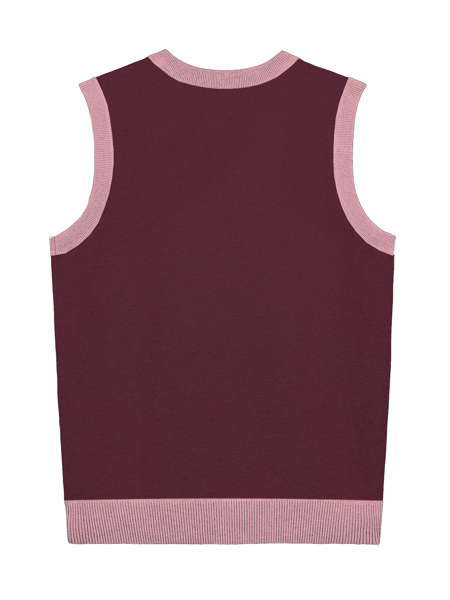 Navii | V-Neck Vest O1 | Burgondy product image (8)