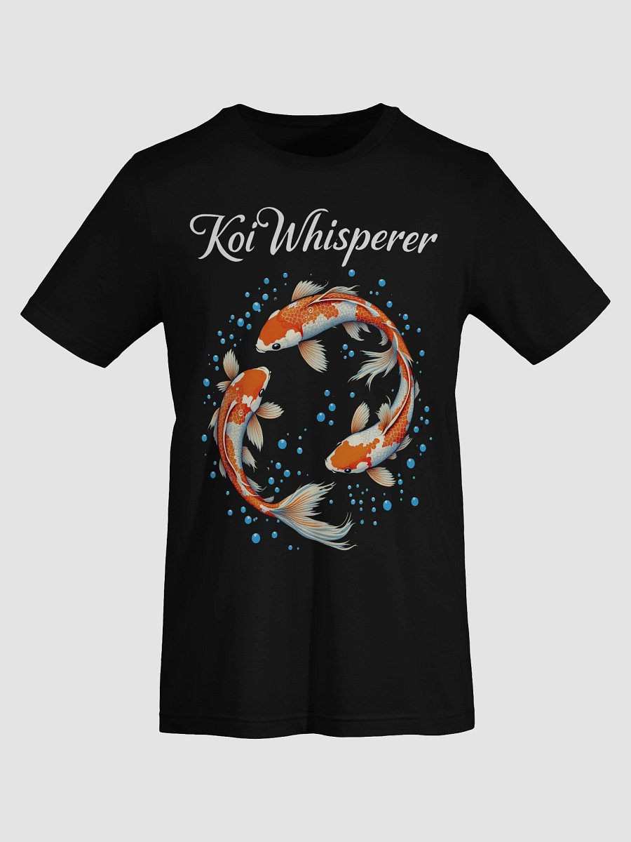 Koi Whisperer T-Shirt for Fish Lovers Cool Koi Fish Pond Keeper Shirt Gift for Men Women Nature Enthusiasts Aquatic Life Tee product image (7)