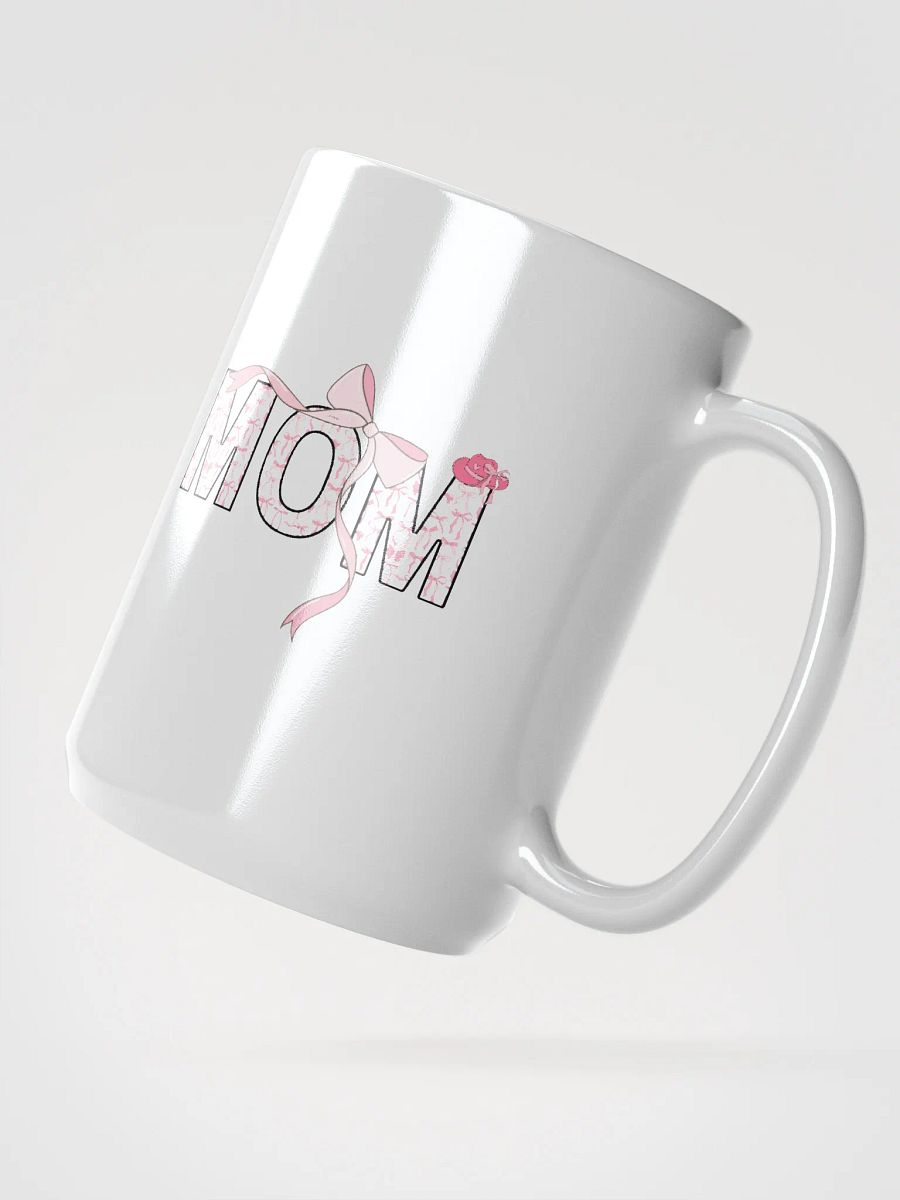 Mom's Pink Bow Coquette Love Mug product image (2)