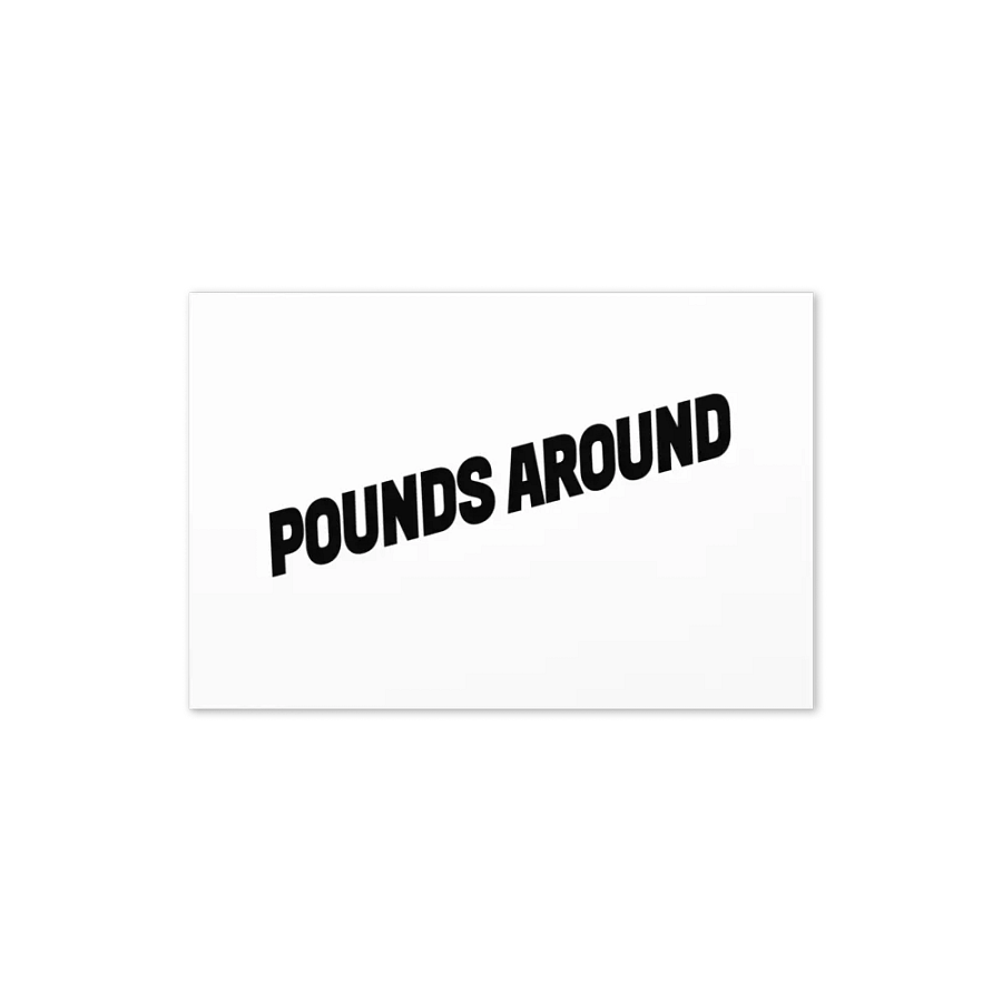 POUNDS AROUND GIFT CARD product image (6)