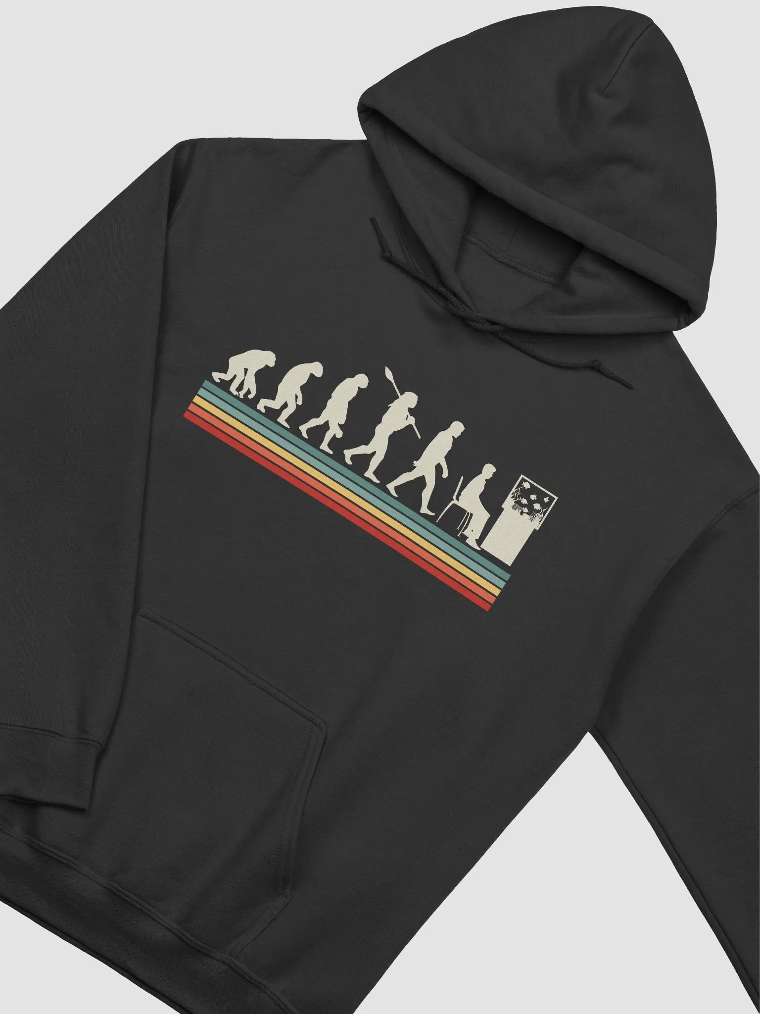 Evolution of an Aquarist Hoodie | Hooded Sweatshirt for Freshwater, Saltwater, and Coral Reef Aquarists product image (5)